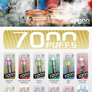 HEBAT 喜貝｜一次性電子煙 7000口｜開封即用，隨手帶著走