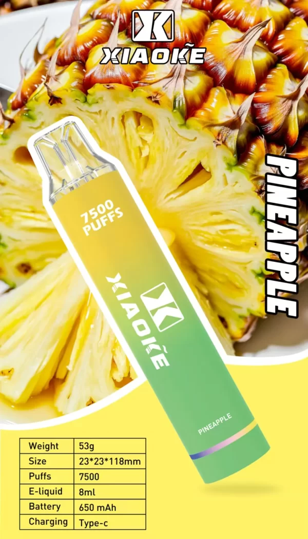 【XIAOKE 梟客】7500口可充電式電子煙｜穩定續航，日常使用好選擇：圖片 5