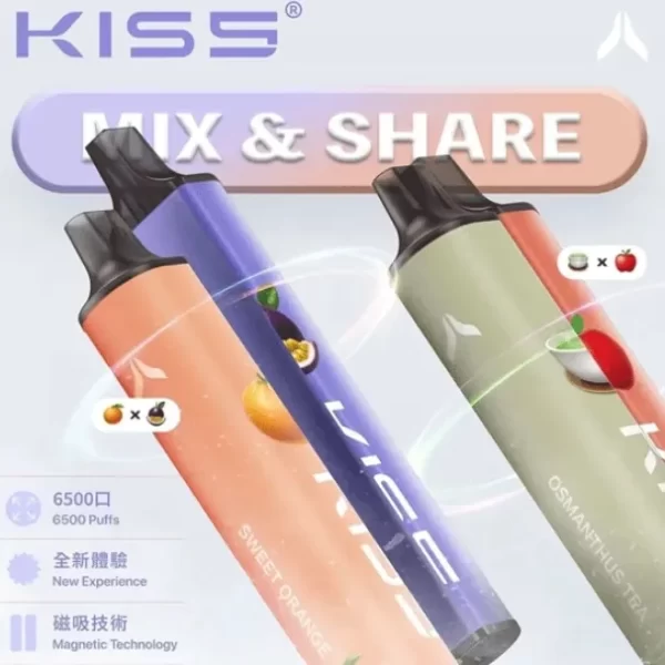 【KIS5】輕巧拋棄式電子煙 6500口容量｜限量供應，隨時享受：圖片 5