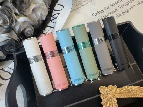 SWAG皮革主機❤️兩段式功率❤️內含兩顆煙彈 (口味隨機贈送)
